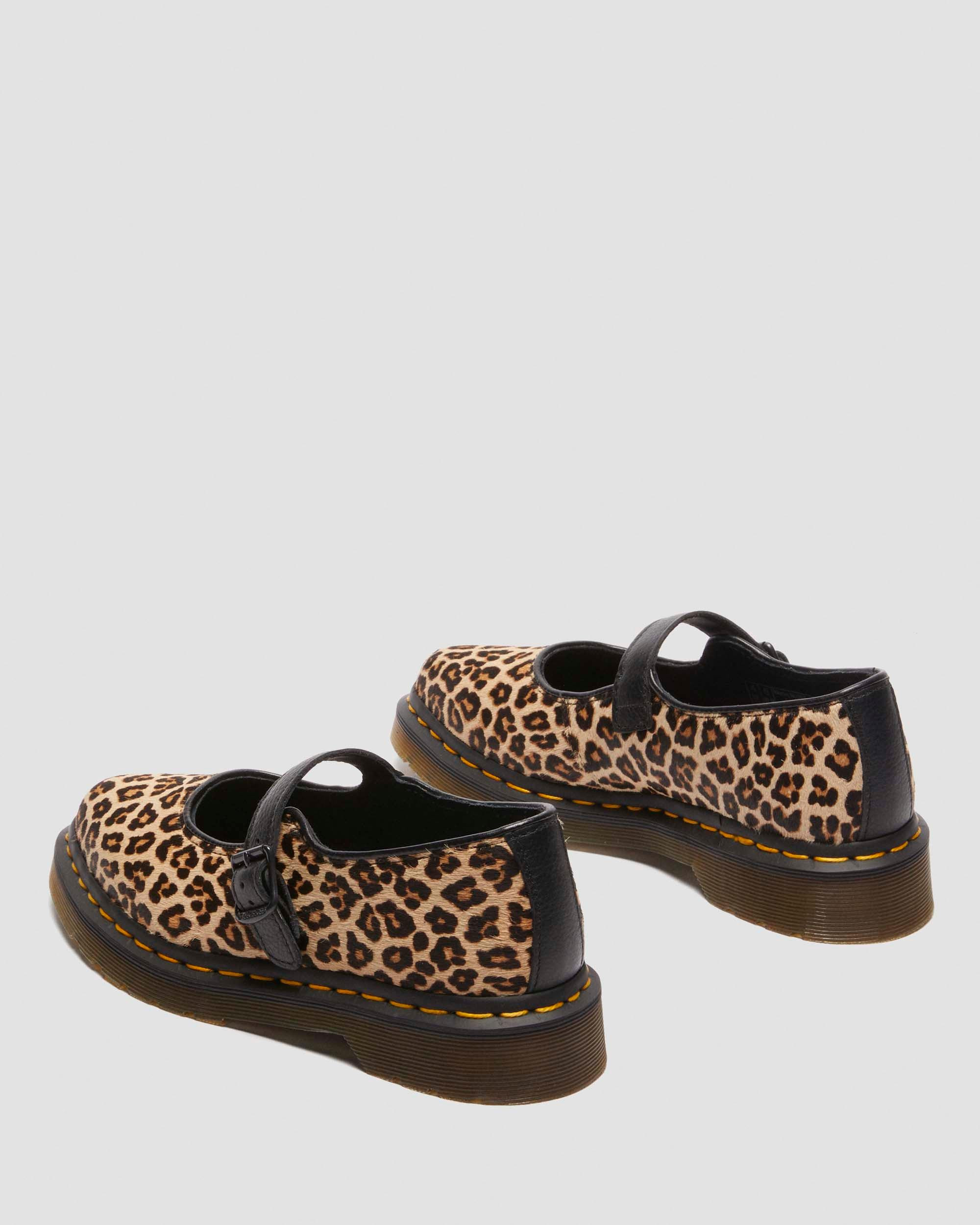 Elphie Leopard Mary Jane Shoes - 9