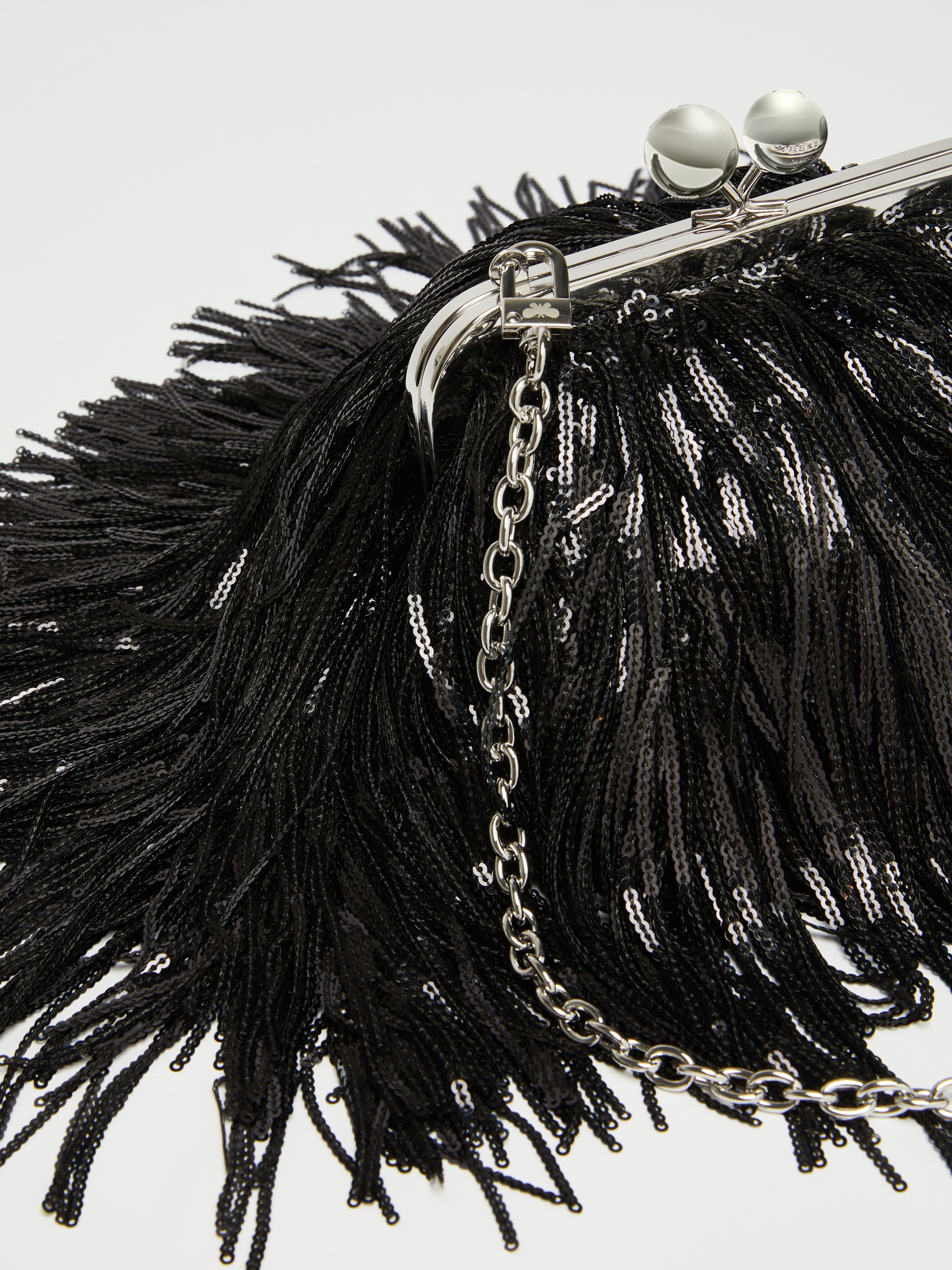 FLOU Small Pasticcino Bag with fringes and sequins - 4