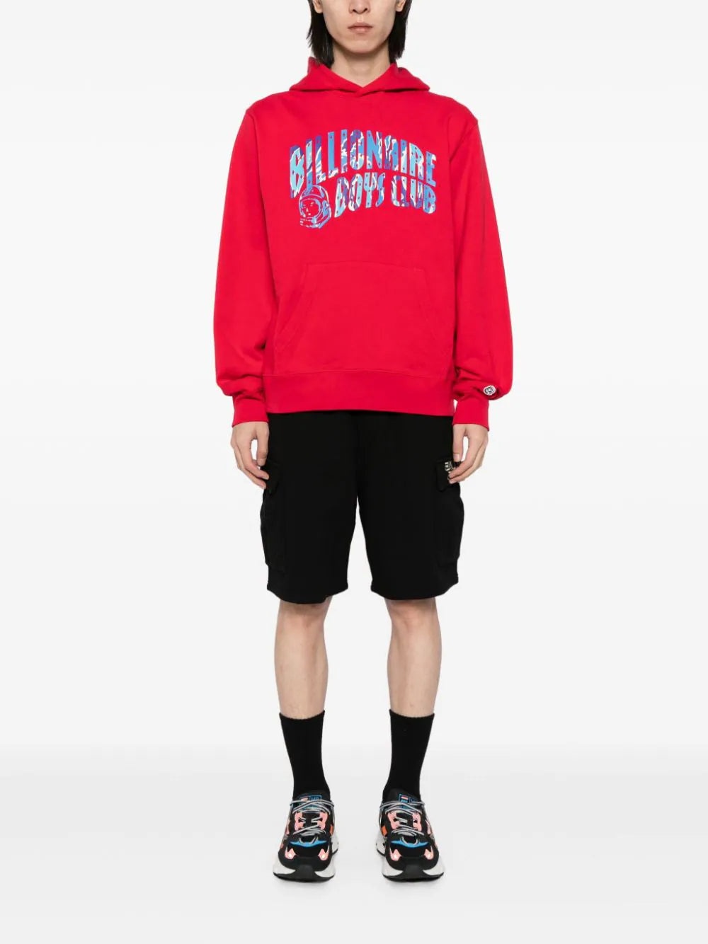CAMO ARCH LOGO-PRINT HOODIE - 2