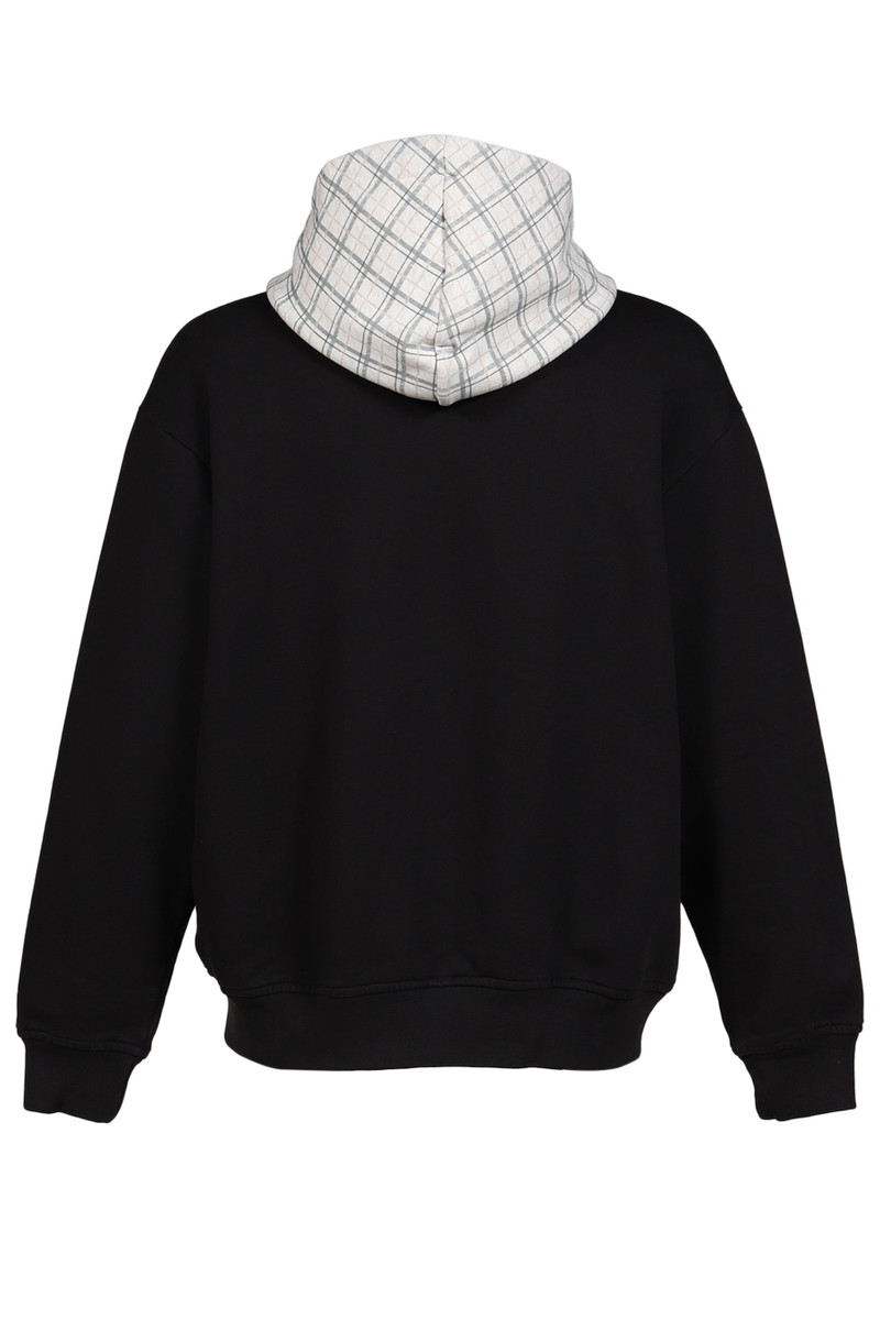 RASSVET SUN FADED ZIP HOODIE KNIT / BLK outlook