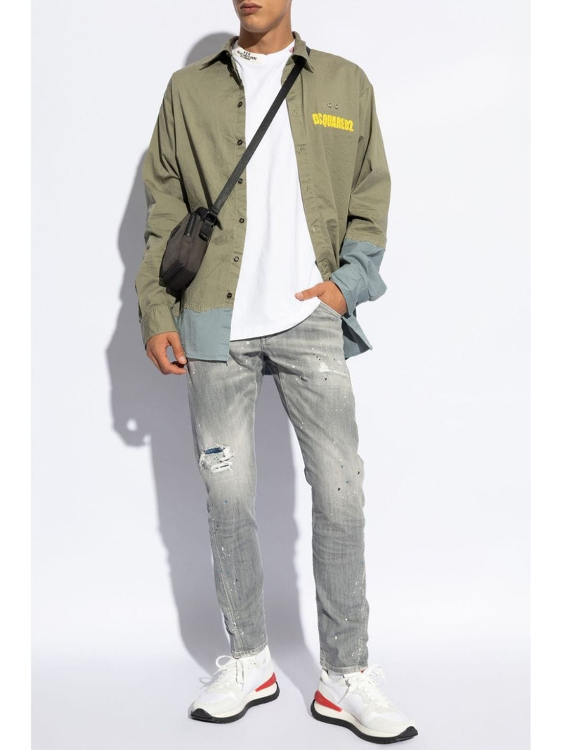 DSQUARED2 Blue Peak Skater jeans outlook