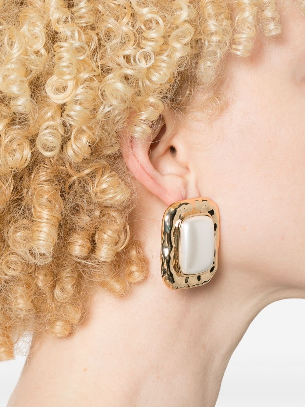 mottled earrings - 2