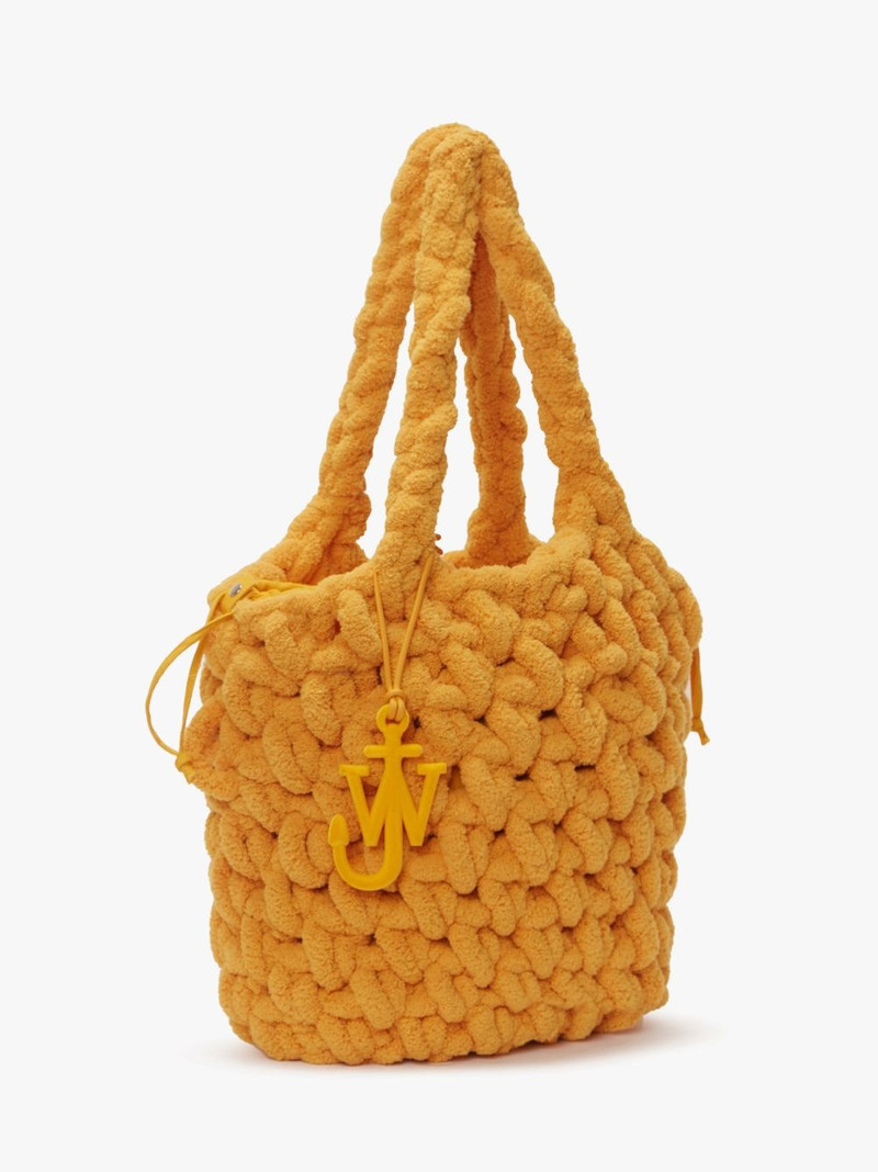 JW Anderson LARGE BLANKET SHOPPER - CHENILLE SHOULDER BAG outlook