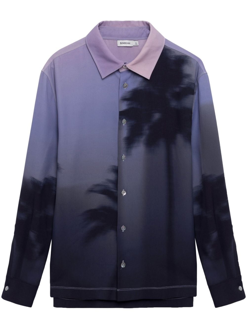 Finn palm tree-print shirt - 1