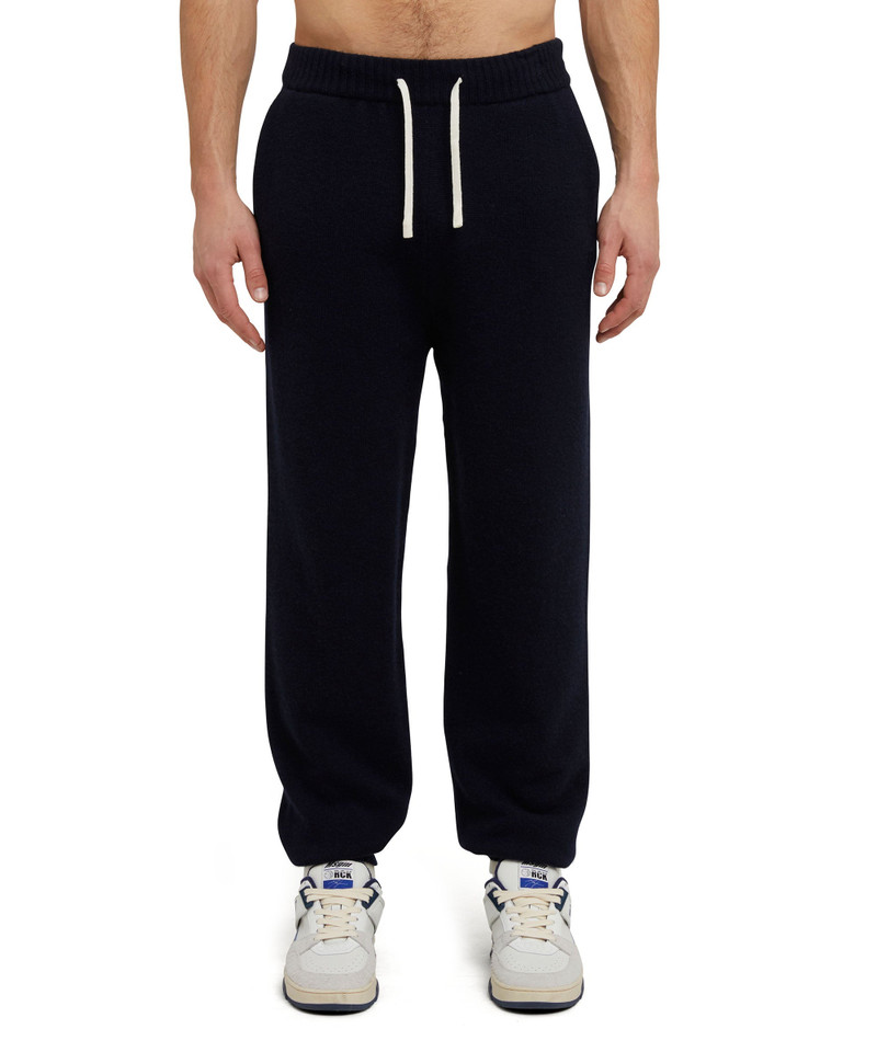 MSGM MSGM trousers in "Embroidery Cachemire blend knit" fabric outlook
