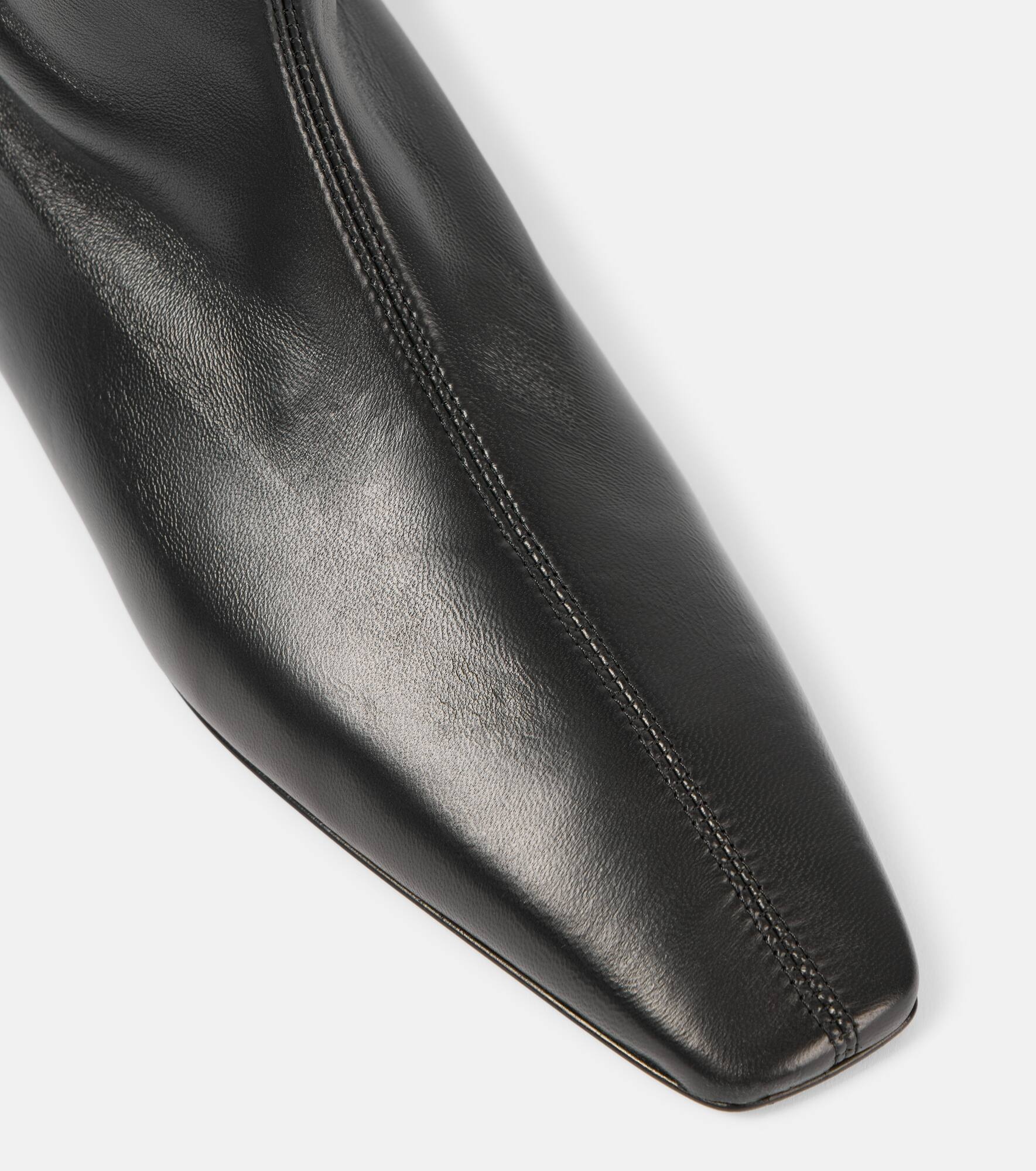 Sock leather sock boots - 5