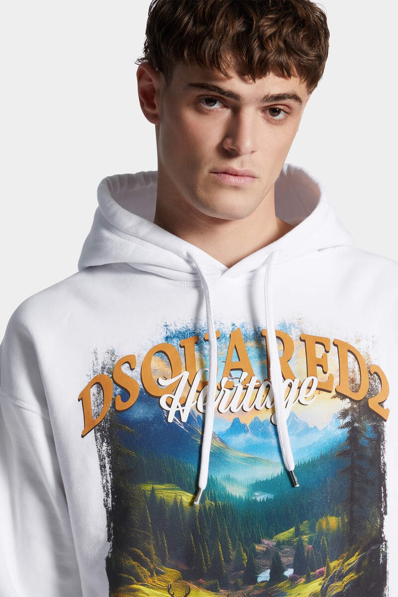 RELAX FIT CANADA HOODIE - 5