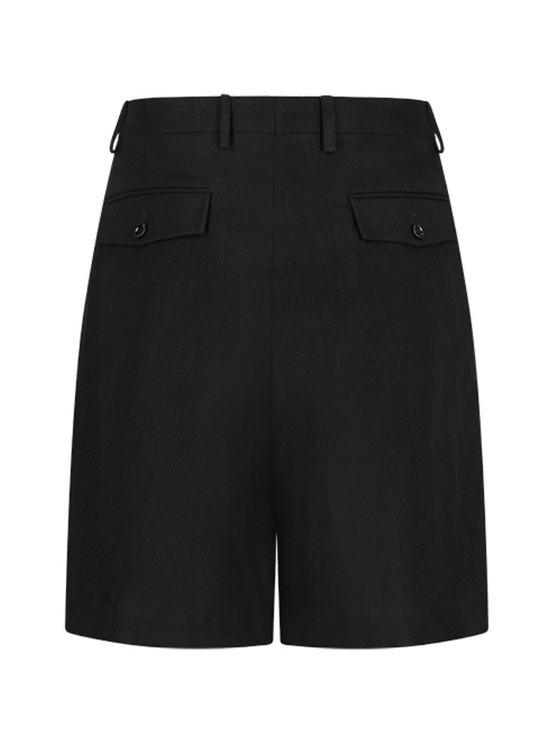 LARDINI black bermuda shorts outlook