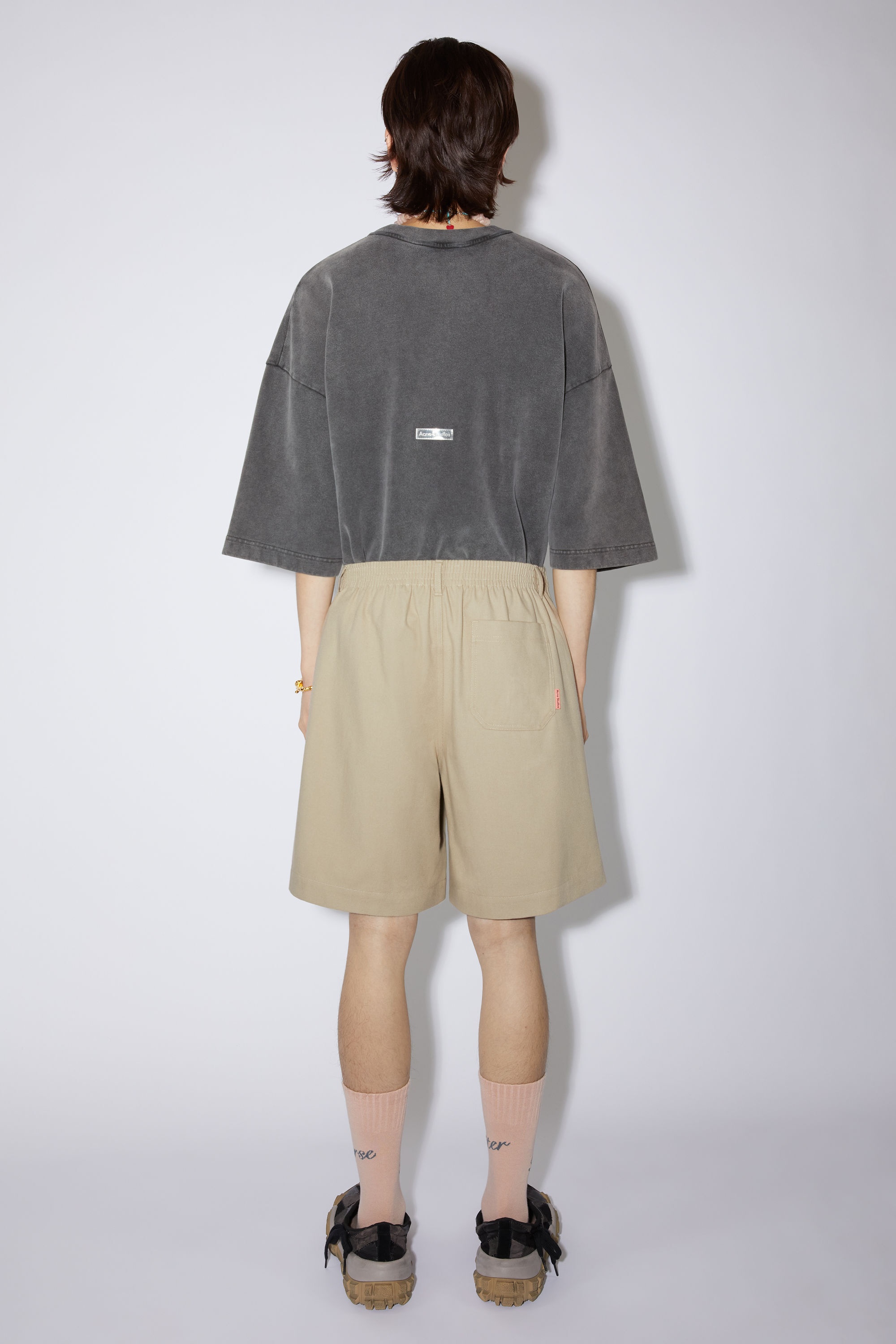 Regular fit shorts - Hazel beige - 3