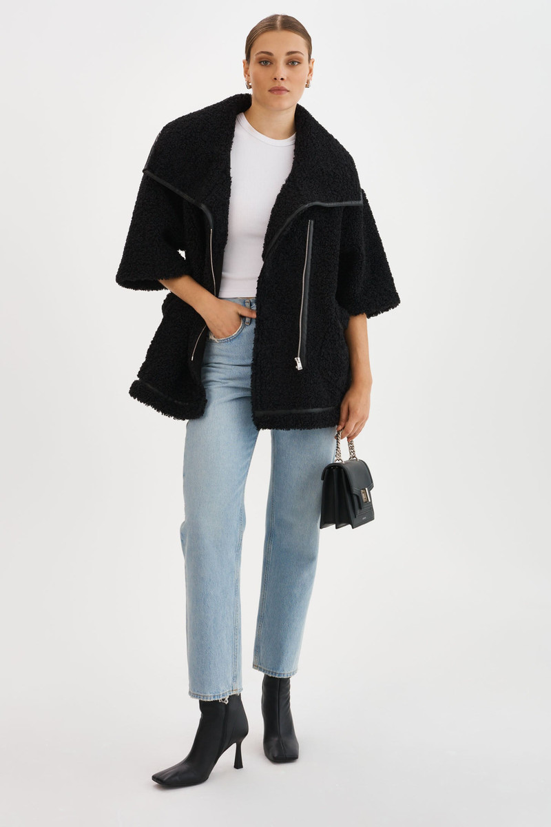 OHANNA | Sherpa Coat 3