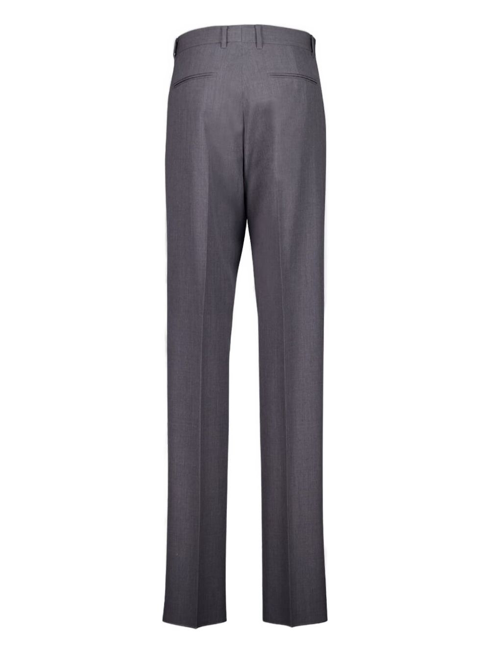 logo-detail pleated trousers - 2