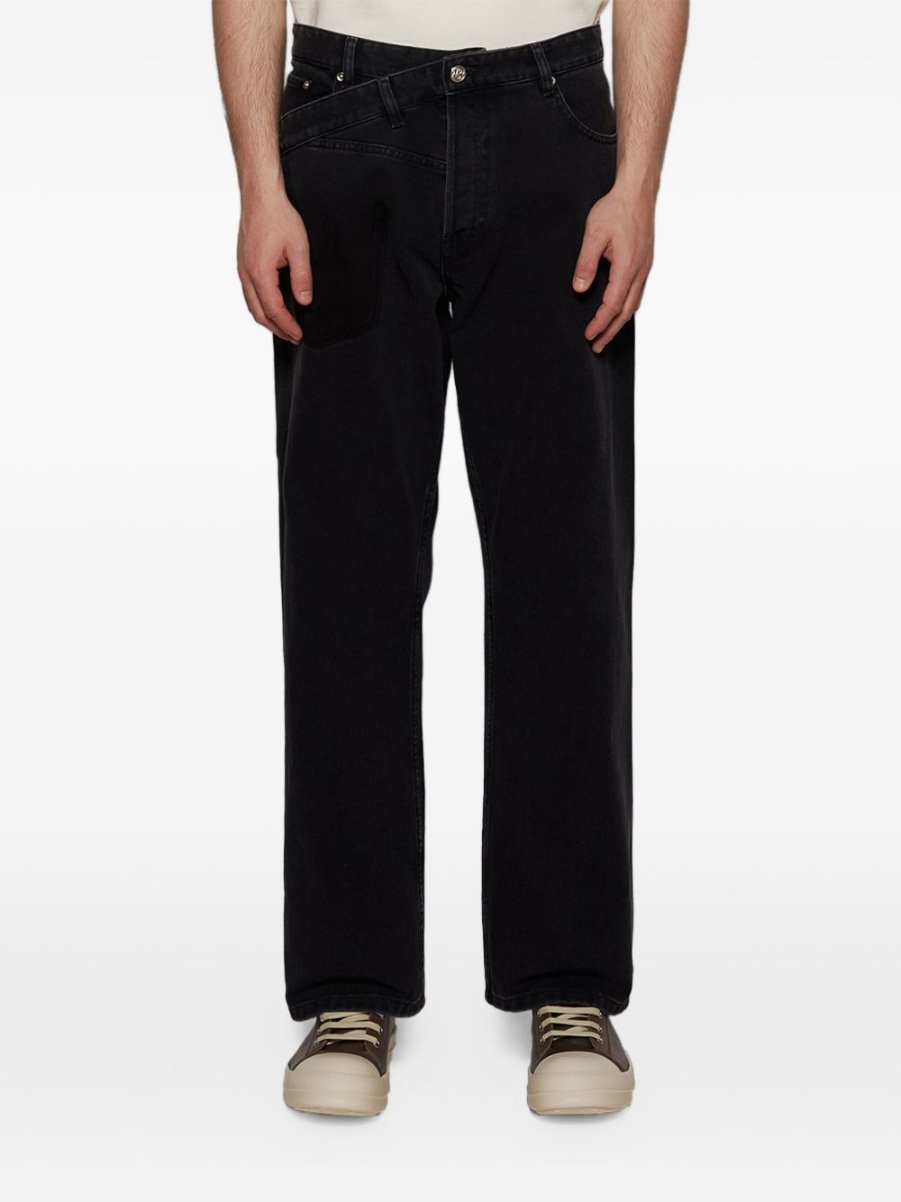 Twisted Seam Trompe L'oeil jeans - 3
