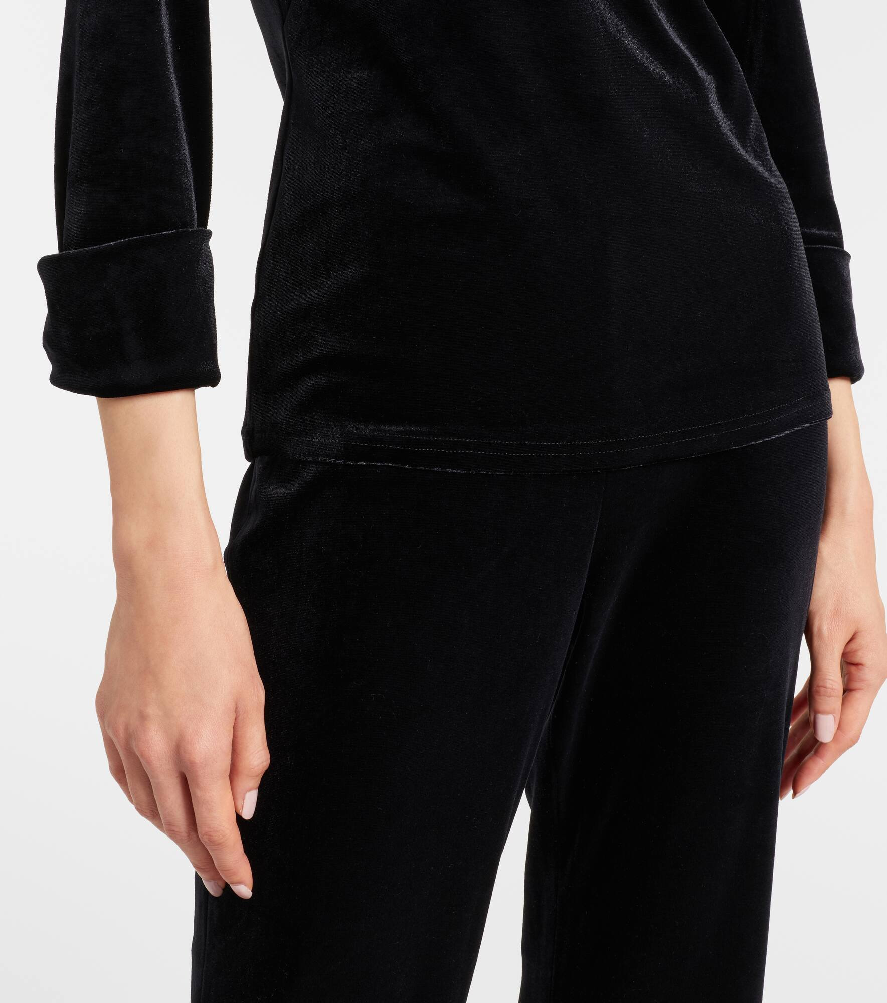 Soft Elegance velvet top - 5