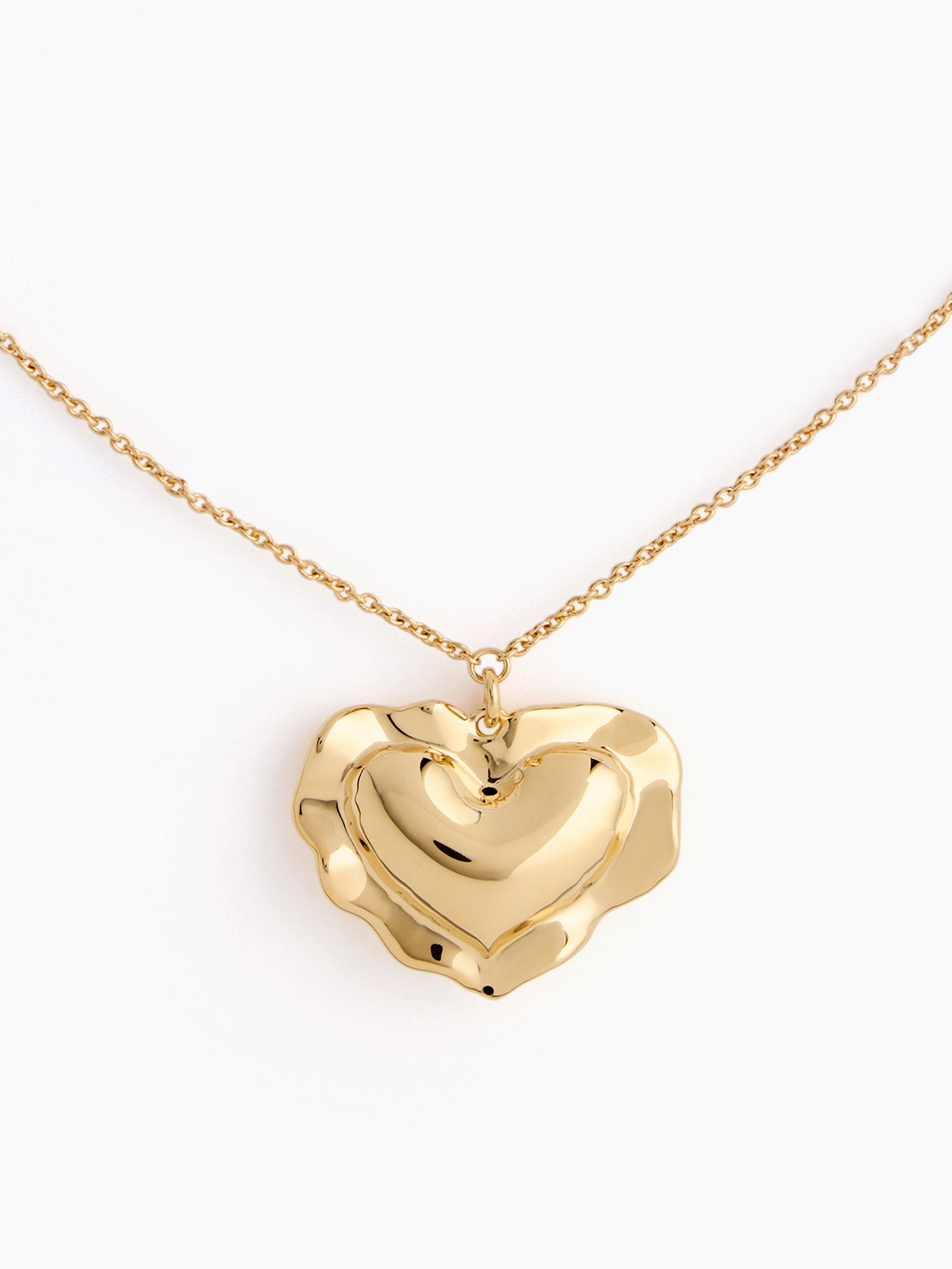 CUSHION HEART NECKLACE - 2