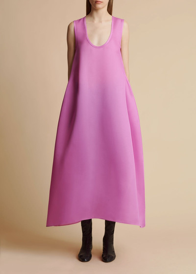 KHAITE The Coli Dress in Orchid outlook