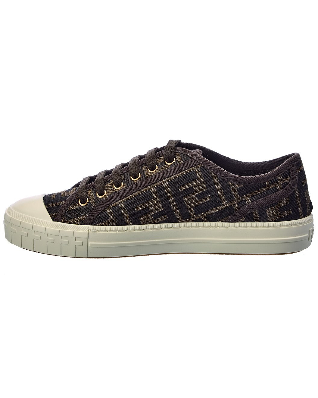 FENDI Domino FF Canvas Sneaker - 2
