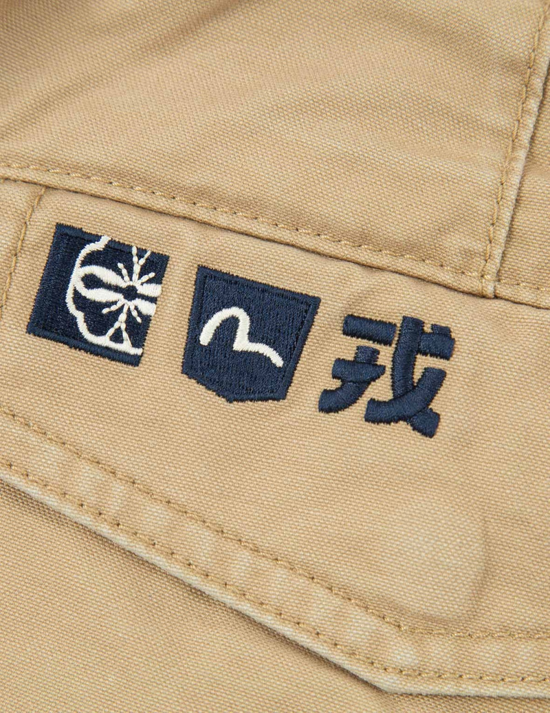 GODHEAD EMBROIDERY CARGO SHORTS 14