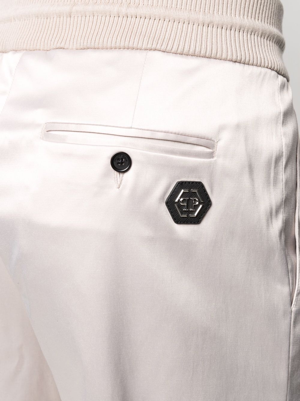 logo-plaque jogging trousers - 5