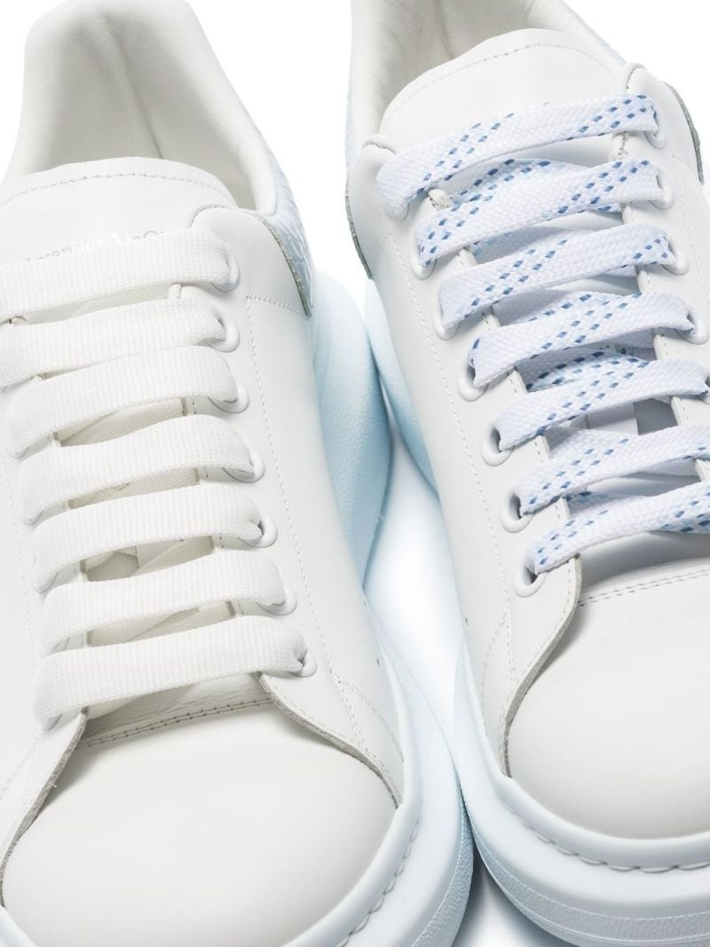Alexander McQueen crocodile-effect Chunky sneakers outlook