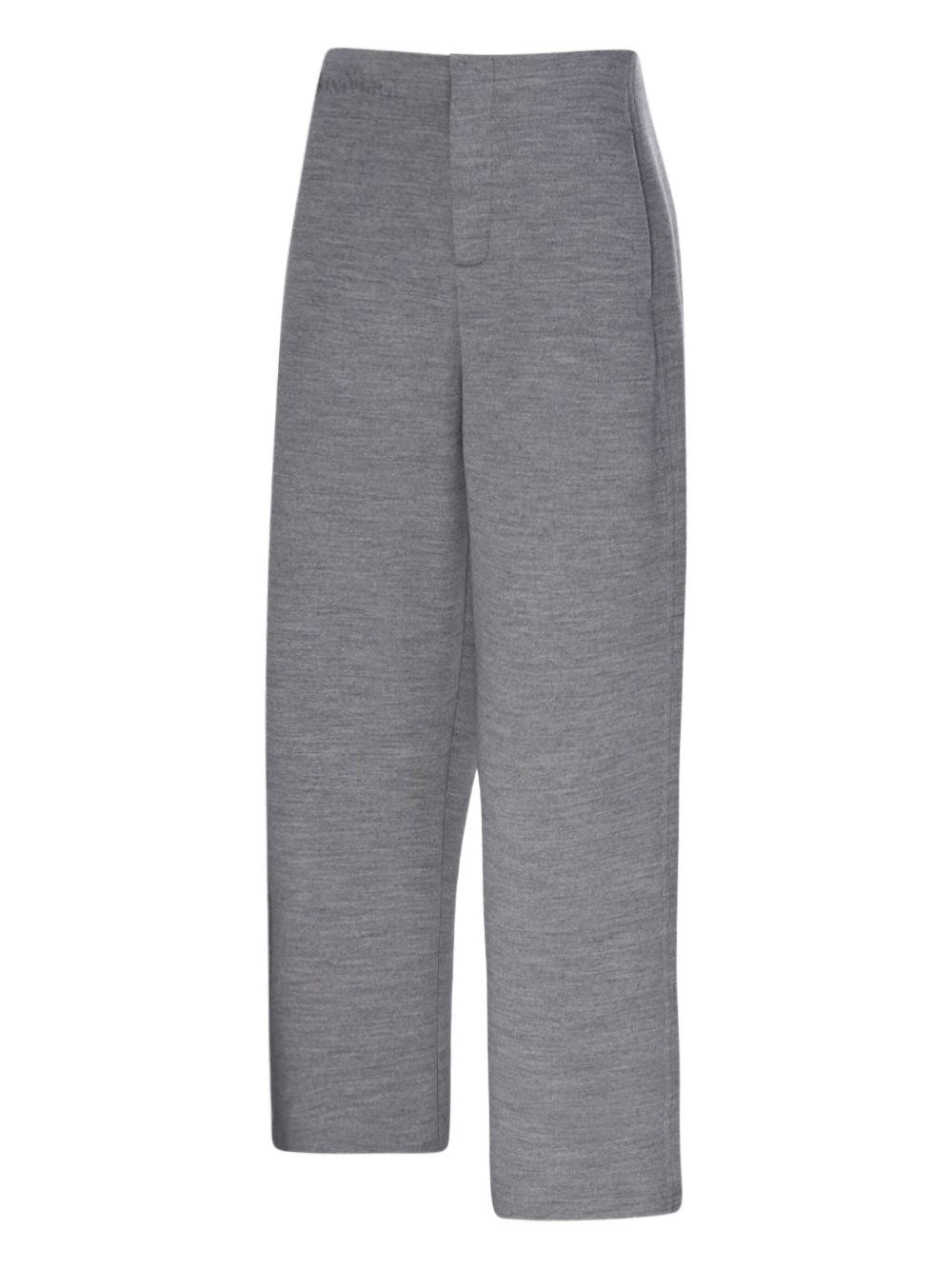 Wool and cotton trousers - 2