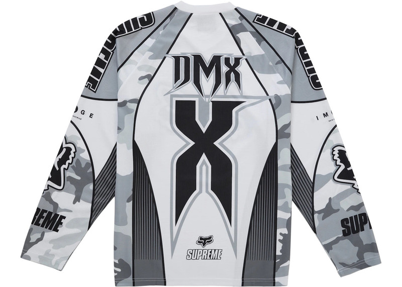 Supreme Supreme Fox Racing DMX Jersey White outlook