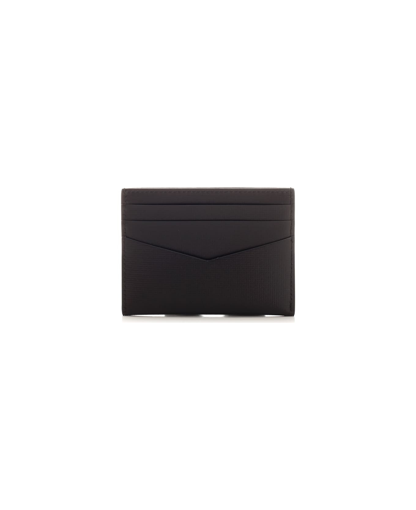 Black Leather Card Holder - 3