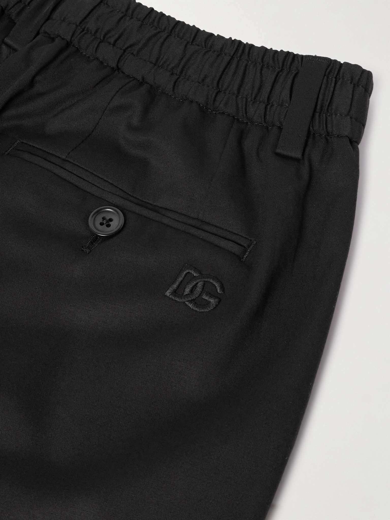 Straight-Leg Stretch-Cotton Gabardine Shorts - 5