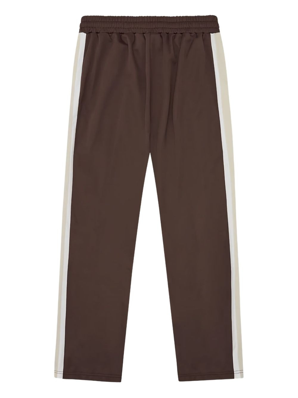 SIDE-STRIPE LOGO-PATCH TRACK PANTS - 4