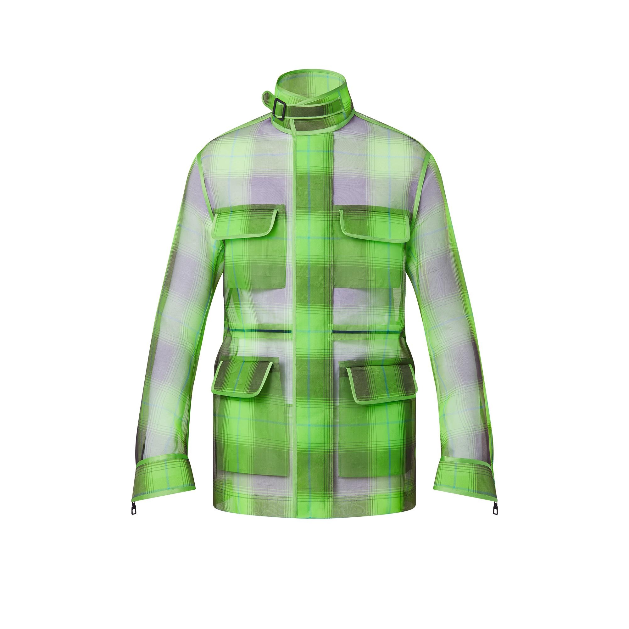 Neon Check 4-Pocket Jacket - 1