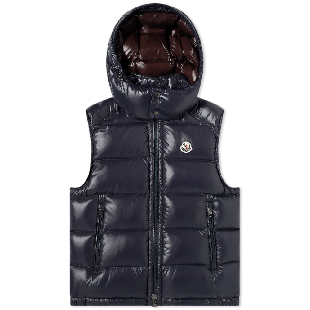 Moncler Bormes Hooded Down Gilet - 1