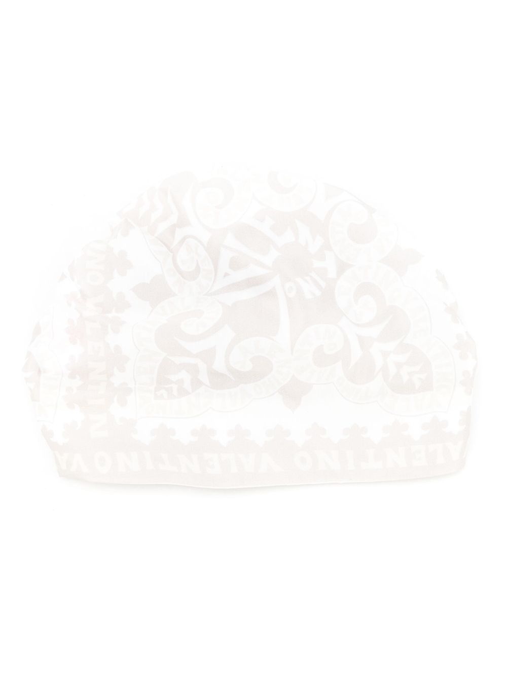 logo-embroidered turban - 2