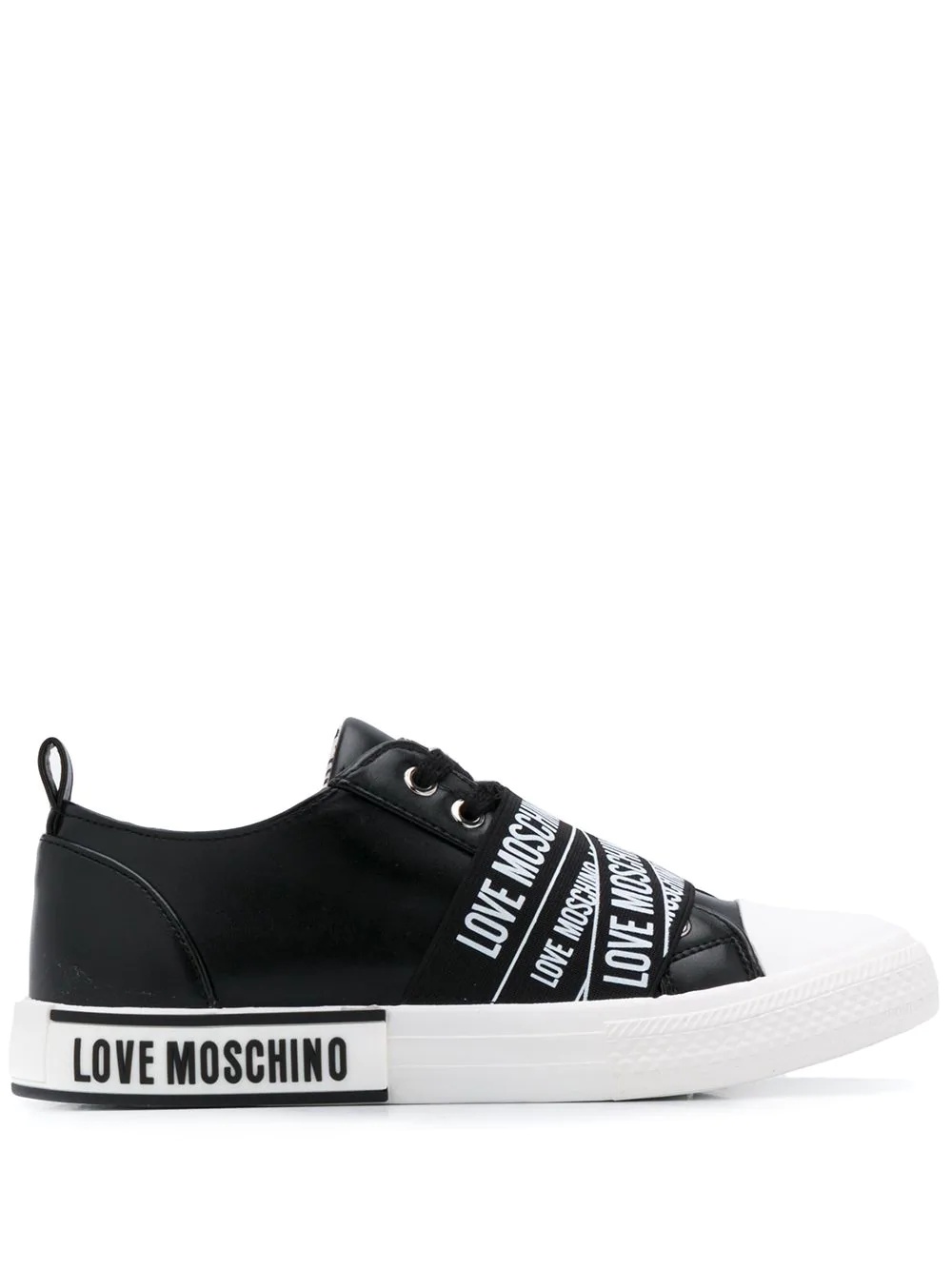 logo strap 30mm low-top sneakers - 1