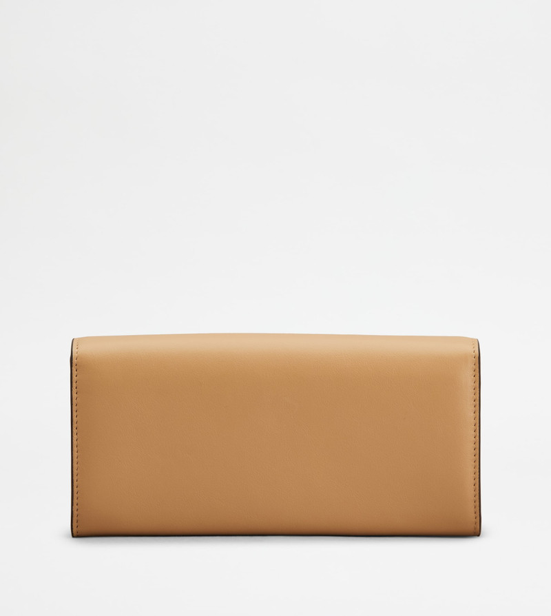 WALLET IN LEATHER - NATURAL 2