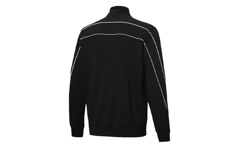 PUMA PUMA Knit Cardigan Stand Collar Jacket Black 530023-01 outlook