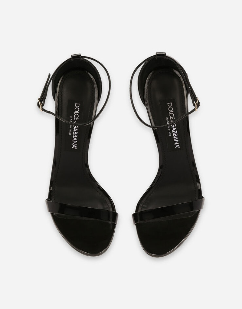 Polished calfskin sandals 4