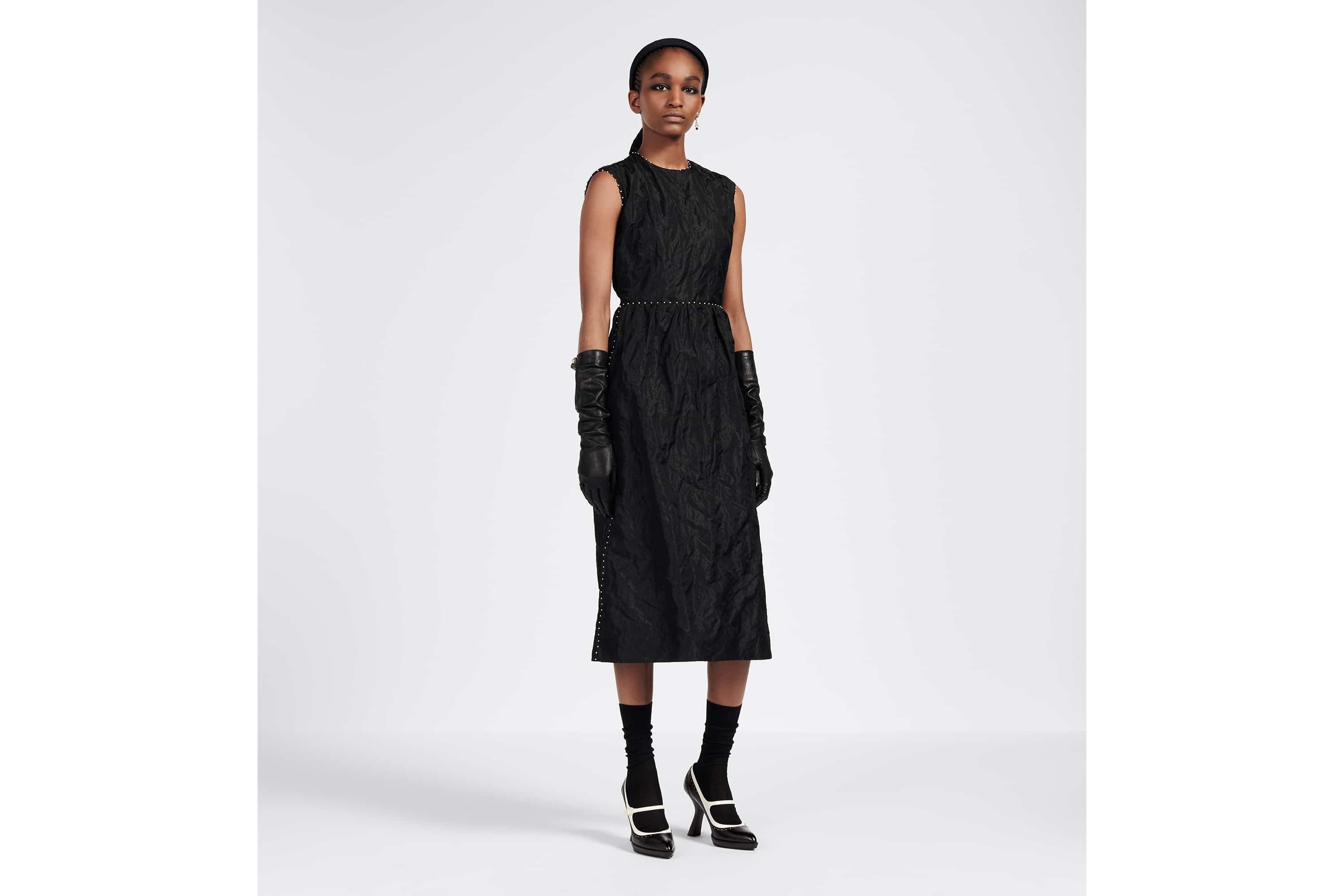 Regular-Fit Mid-Length Dress - 4