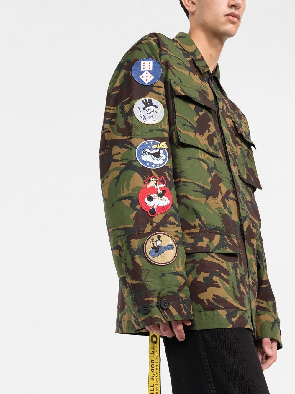 camouflage field jacket - 3