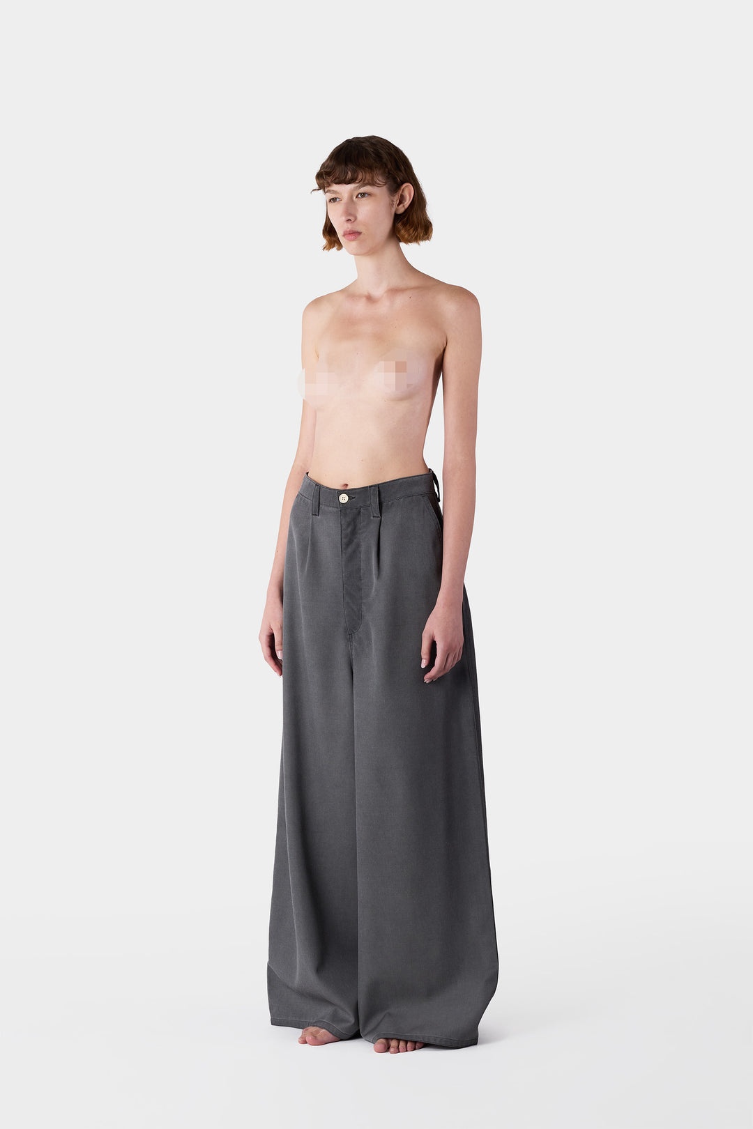 EXTRA OVER PANTS / grey - 6