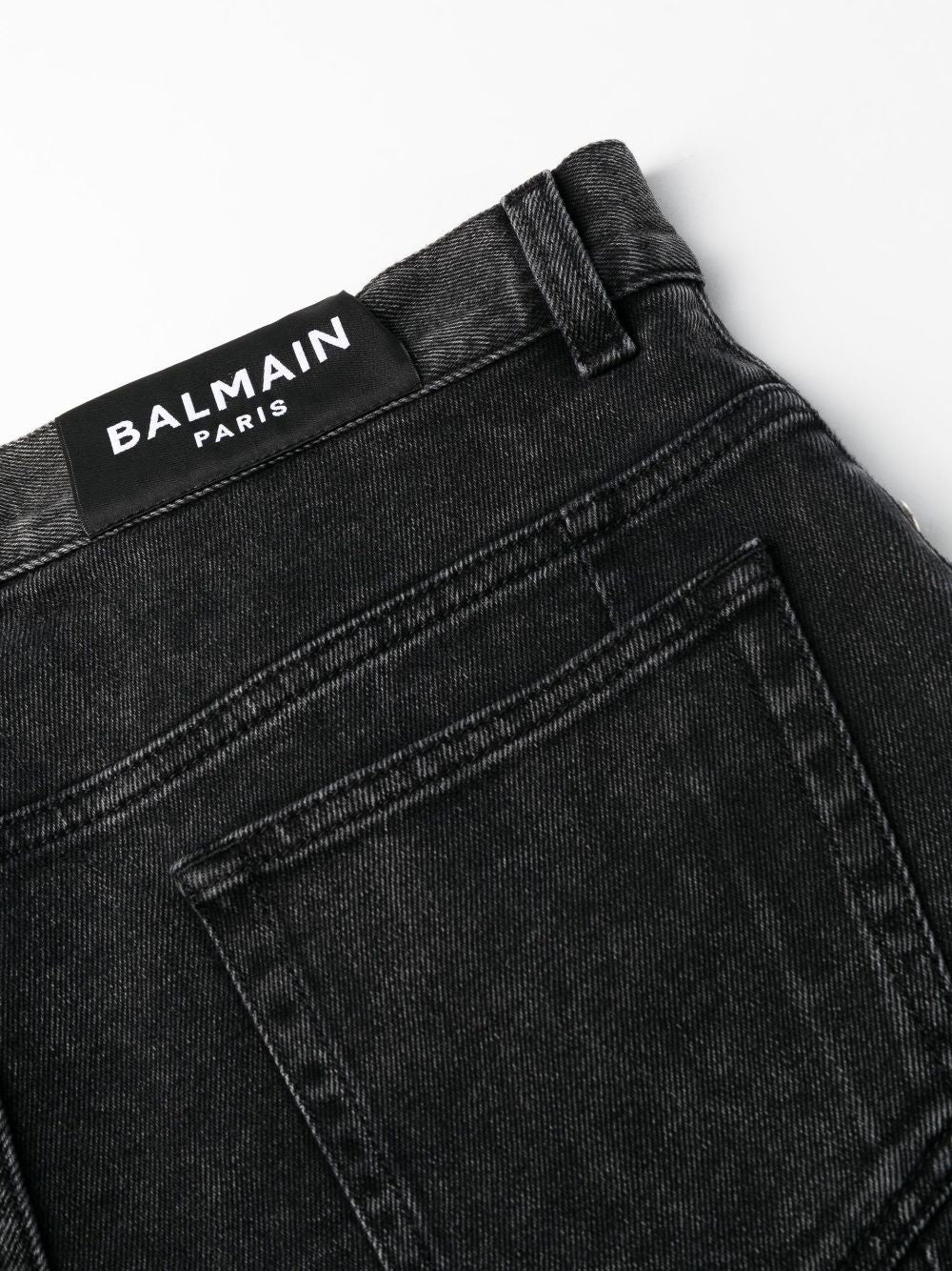 LOGO-PATCH DENIM JEANS - 4