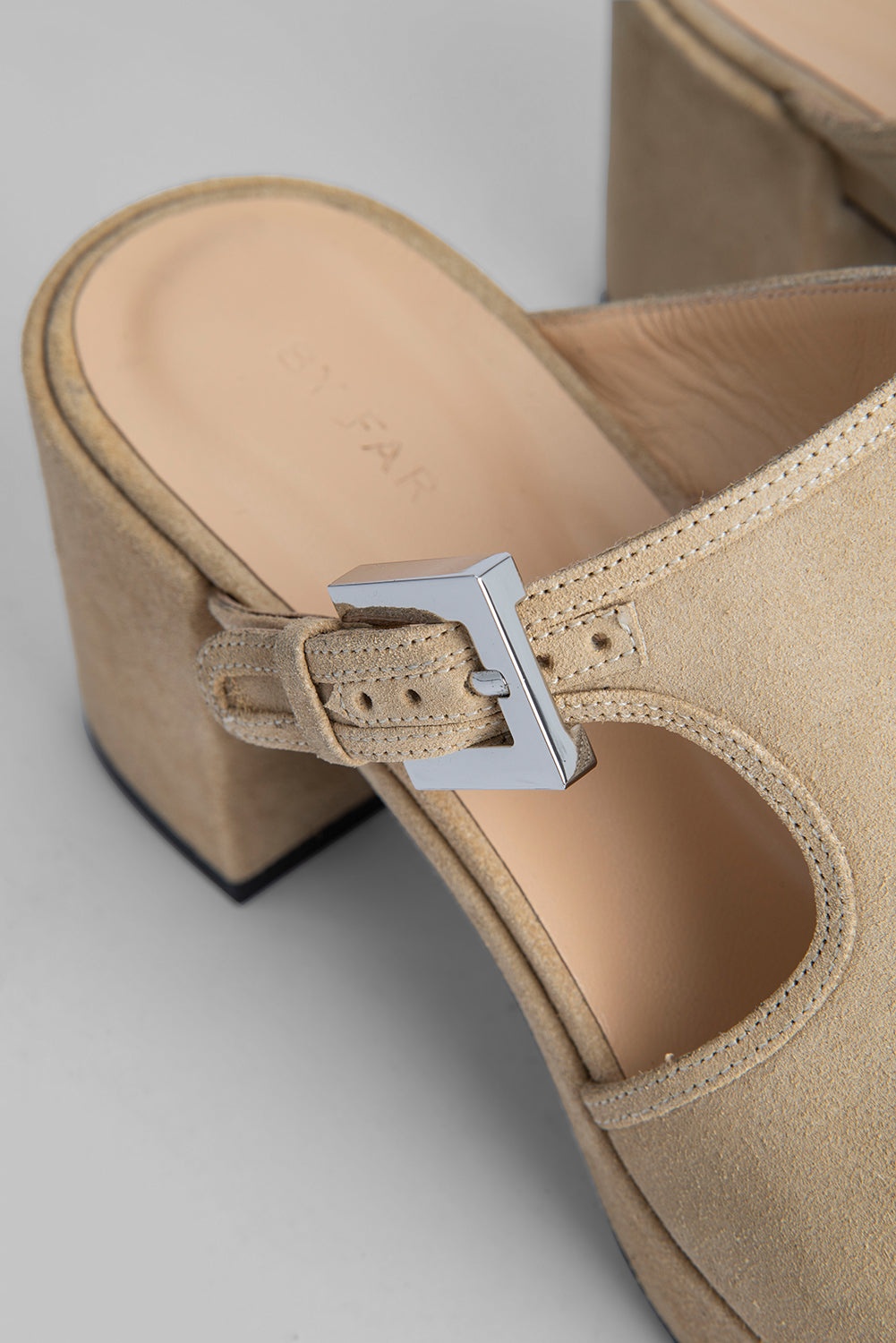 Melba Cappuccino Suede Leather - 4