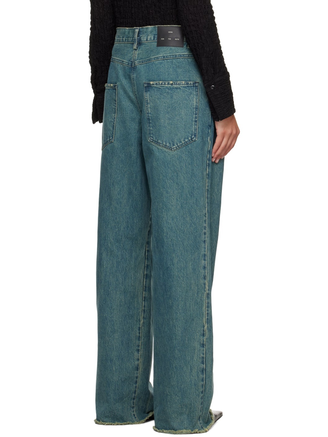 Blue Washed Jeans - 3