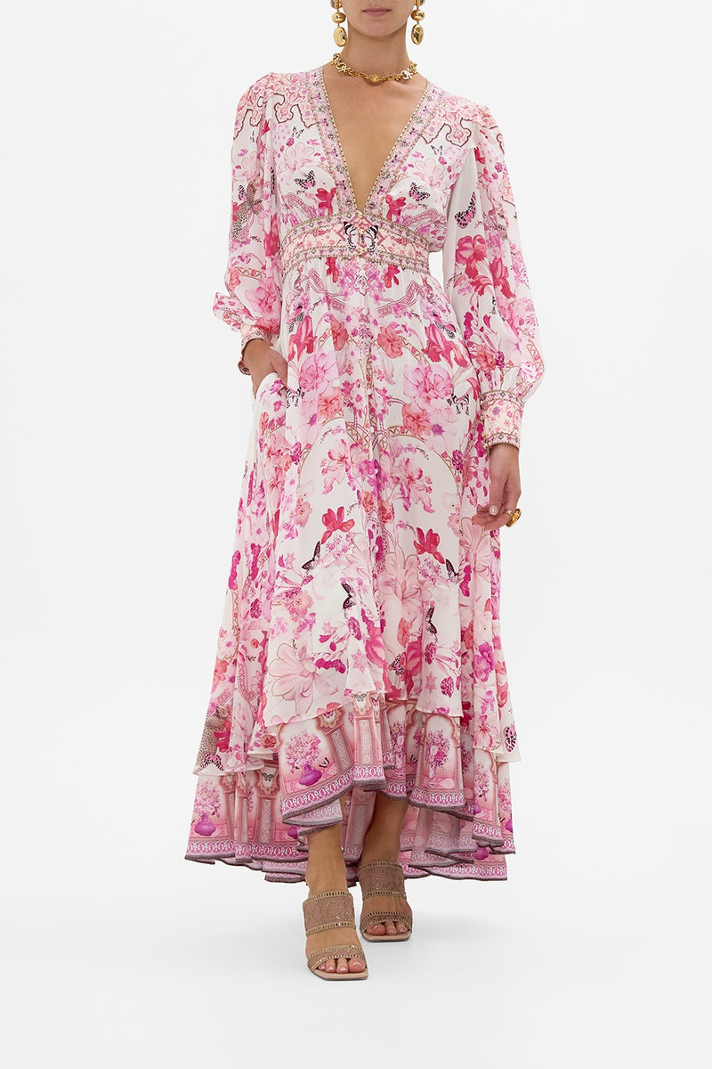 CAMILLA LONG BUTTON FRONT DRESS outlook