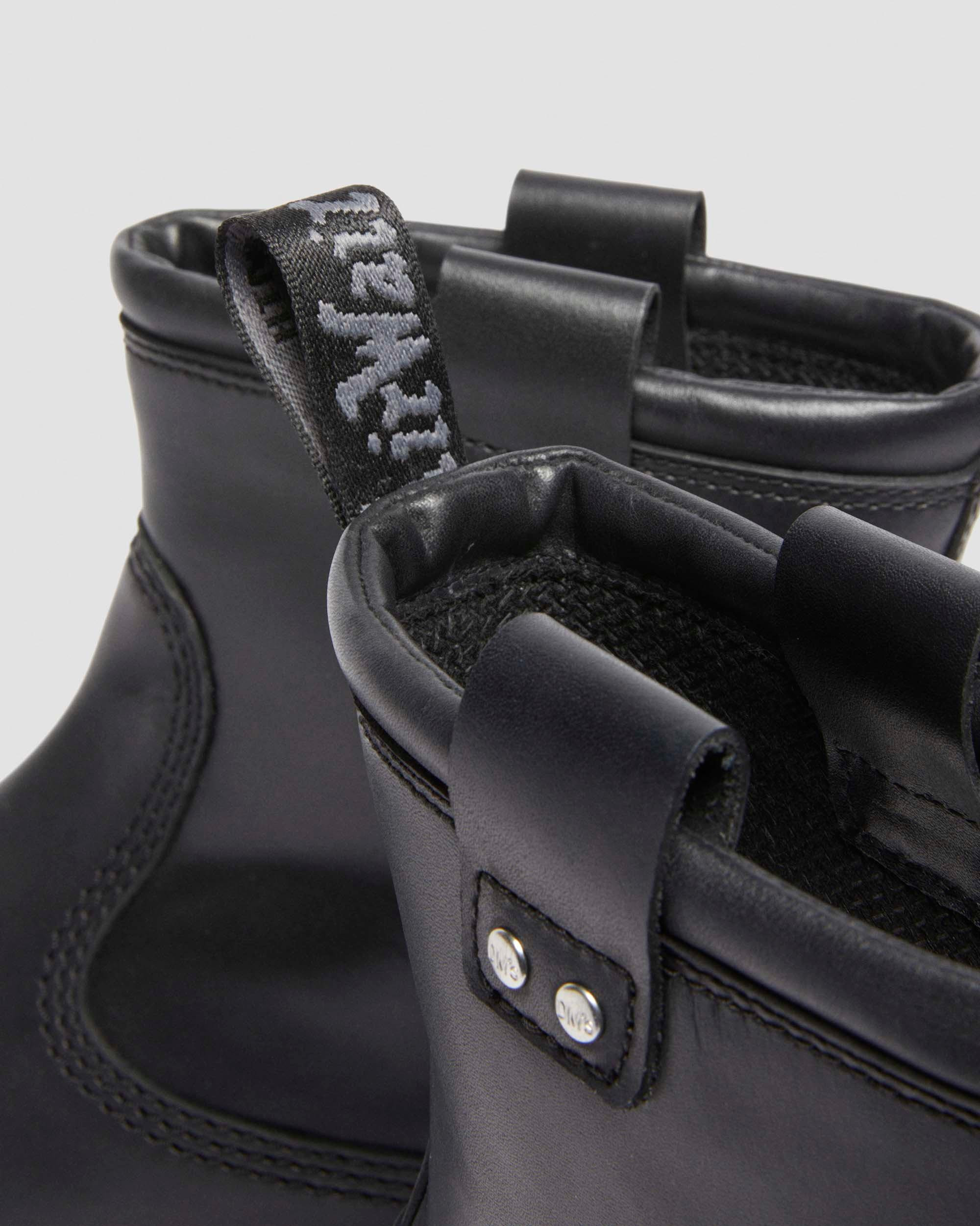 Anistone Lo Leather Biker Boots - 7
