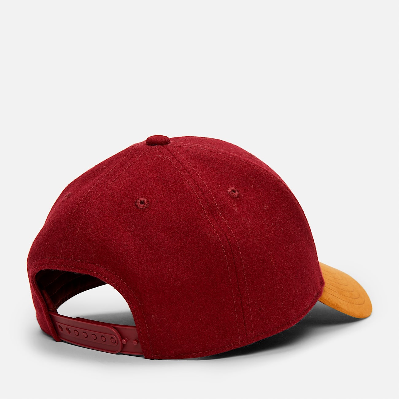 Vintage-Style Wool-Blend Baseball Cap - 2