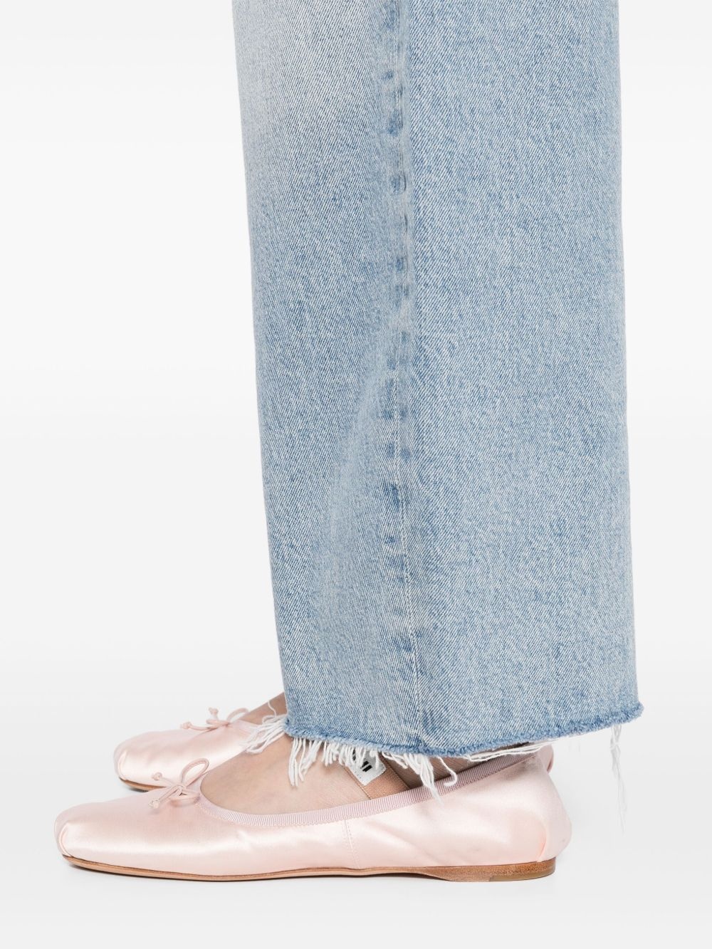 low curve fray jeans - 5