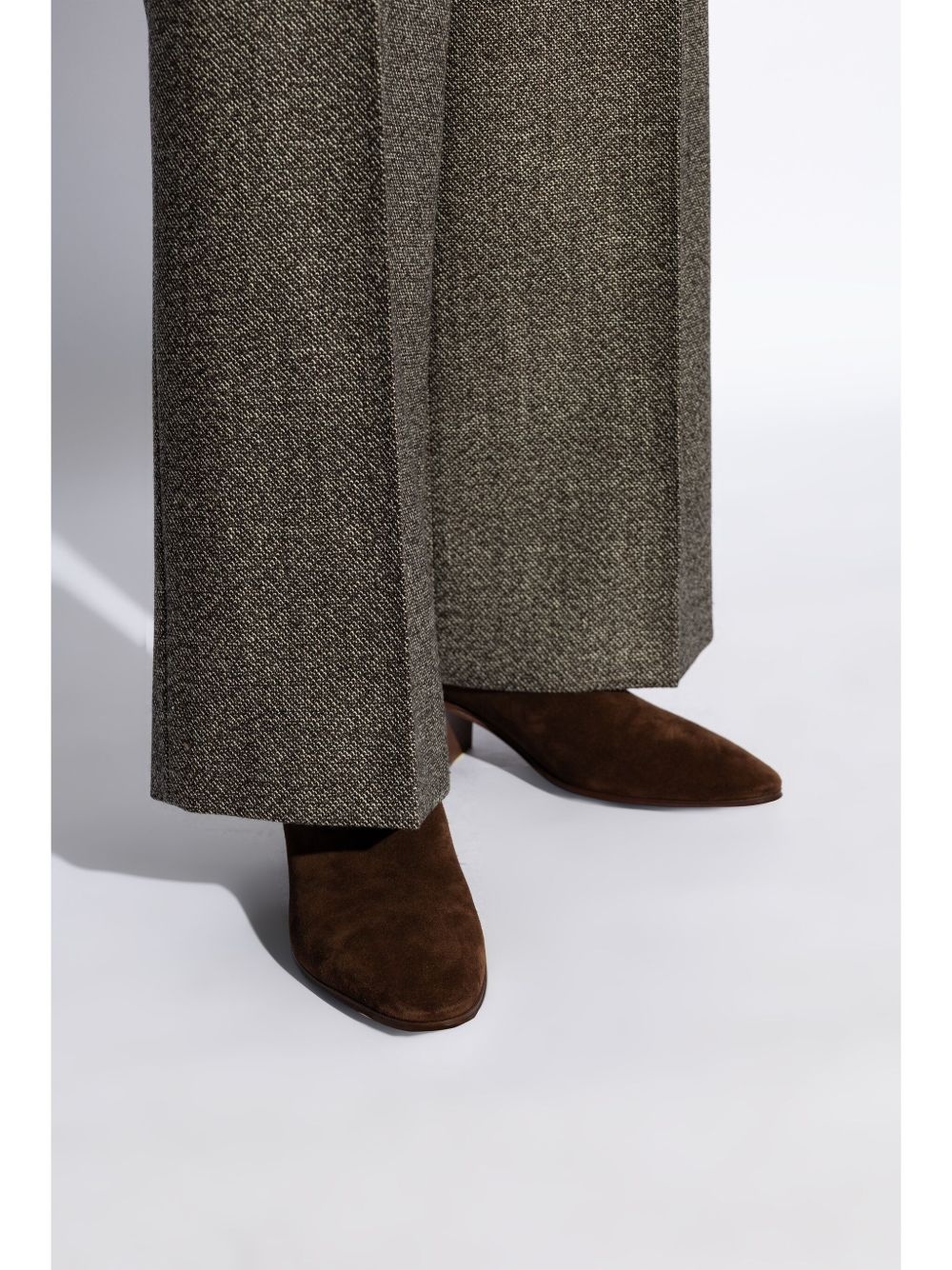 pointed-toe suede Chelsea boots - 2