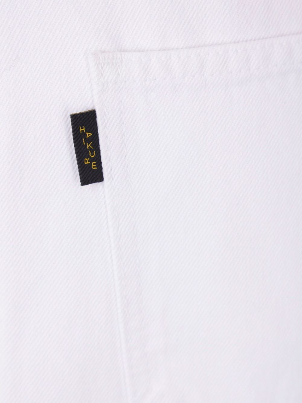 logo-patch jeans - 4