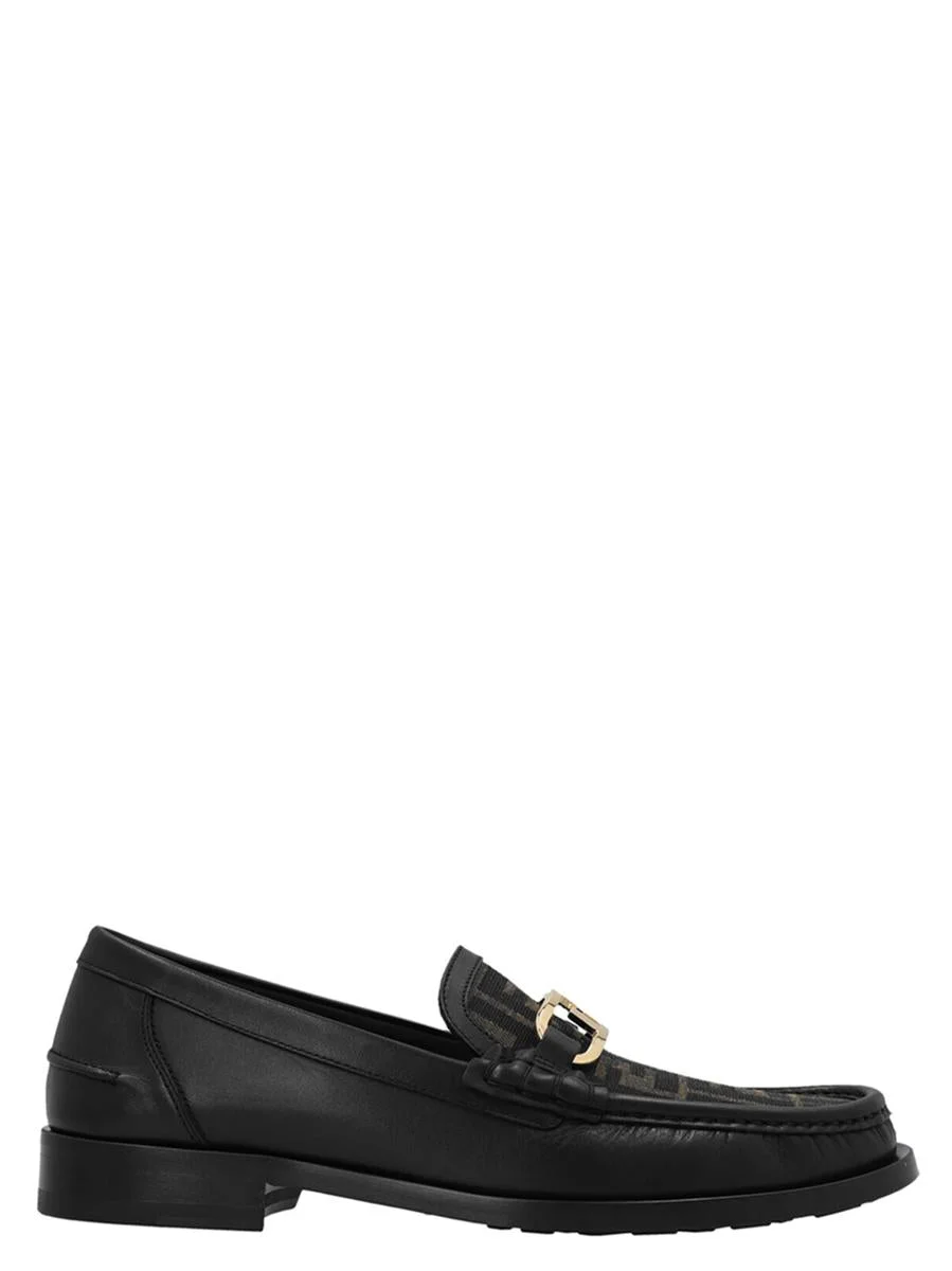 FENDI 'O'LOCK' LOAFERS - 1
