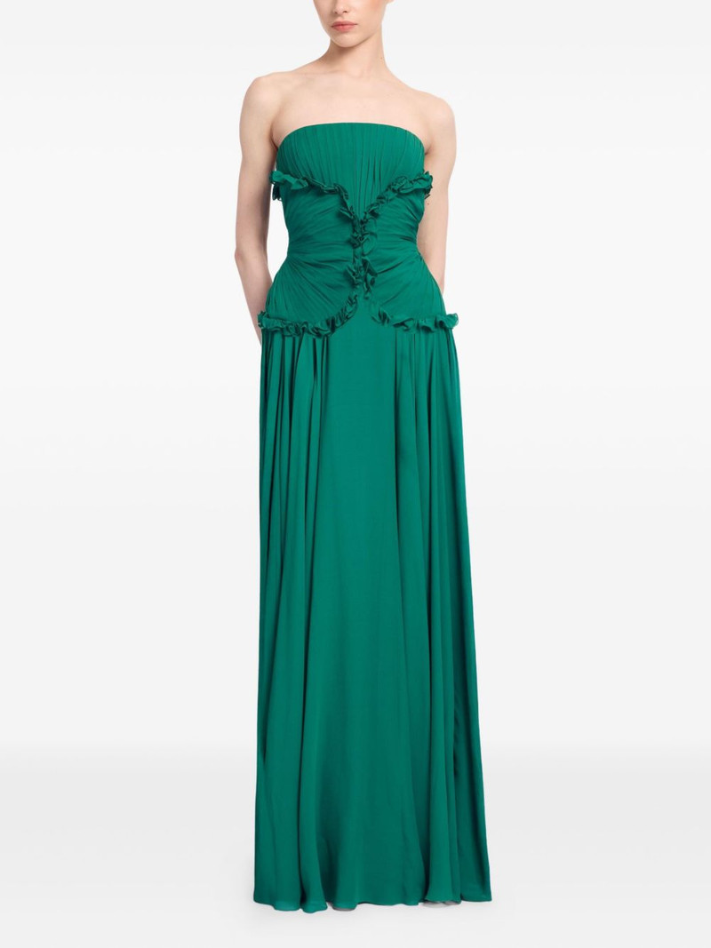 ELIE SAAB silk maxi dress outlook