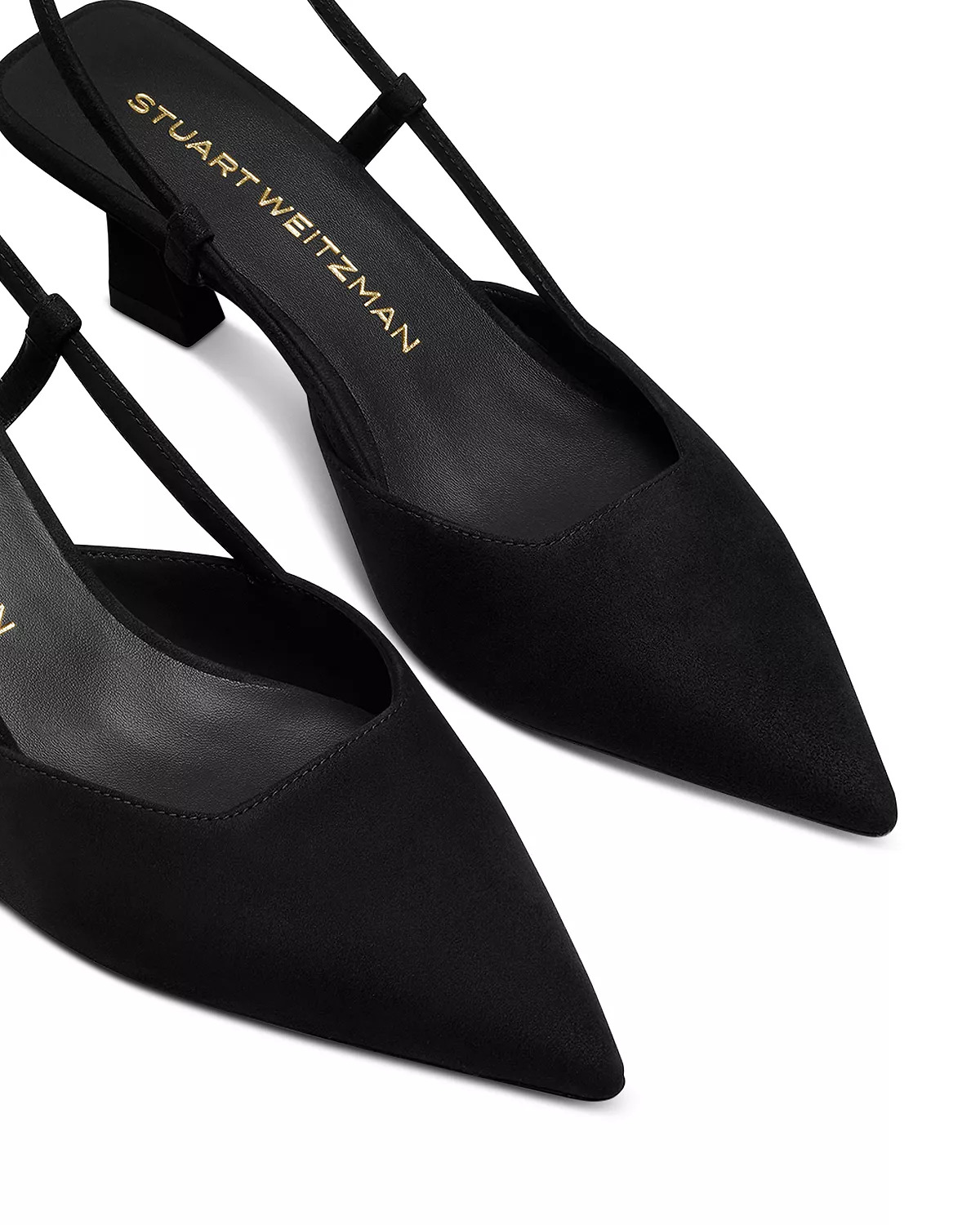 Women's Vinnie 50 Slingback Suede Pumps - 3